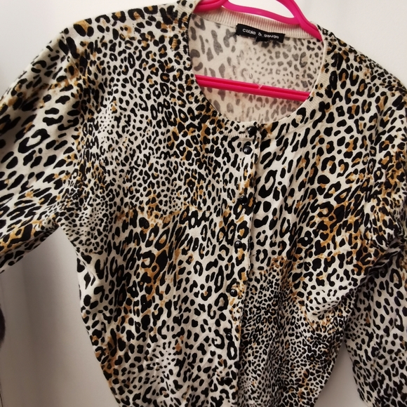 Cheetah print shirt vest - Picture 5 of 8